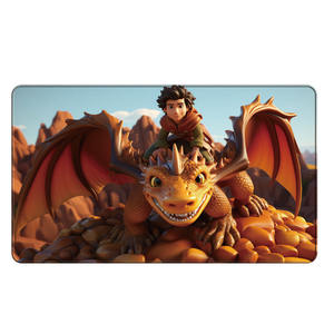 Tapis de jeu au design personnalisé pour jeux de société Tapis de jeu étanche pour jeux de cartes Tapis de souris avec impression Tapis de jeu - Product Image 2