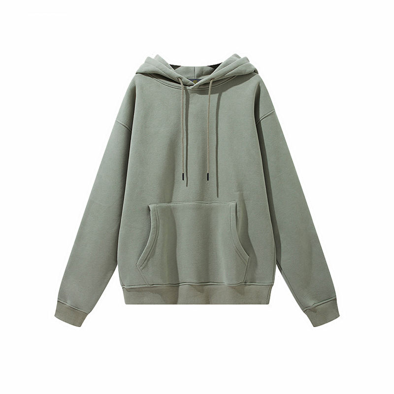 Gray green hoodie