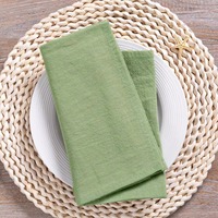 Serviettes en tissu personnalisées avec nom imprimé, serviettes de table pour décoration de Noël, pour les fêtes, les banquets, la maison