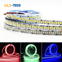 Bande LED haute luminosité à rangée unique 240 LED 12V/24V 10mm SMD2835 pour aménagement paysager et éclairage de diverses formes d'armoires ou de placards