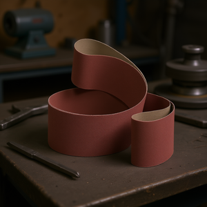 Cinta Abrasiva de Corindón Ttake Ab1000 de 2000x75 mm para Pulir y Desbastar Metal - Product Image 3