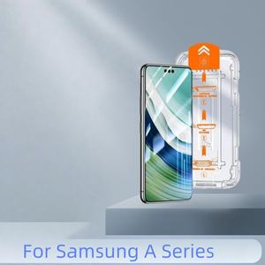Para Samsung A73 A71 A56 Almacén libre de polvo HD Película de vidrio templado Aplicación instantánea para A16 A36 A54 HD Película de vidrio templado - Product Image 2
