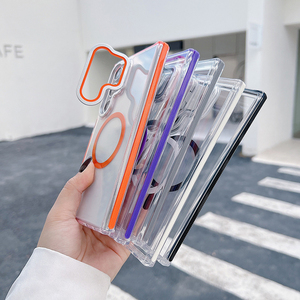 Étui magnétique transparent antichoc haut de gamme pour Samsung Galaxy S25 Ultra, coque transparente avec support d'écran de caméra S26Ultra - Product Image 6