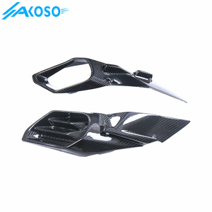 Pièces modifiées pour moto AKOSO, protections de carénage, coque de protection, cadre en fibre de carbone, carénages d'admission d'air pour <span class=keywords><strong>Kawasaki</strong></span> <span class=keywords><strong>H2</strong></span>/H2R 2015+ - Product Image 3