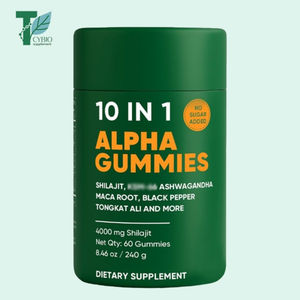 OEM/ODM Private Label alfa Shilajit Gummies integratore alimentare per aumentare l'energia - Product Image 1