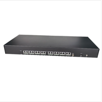 Convertisseur de ligne téléphonique sur fibre optique STHA-16PCM-S 16 canaux FXS FXO, multiplexeur de ligne téléphonique vocale FXS FXO