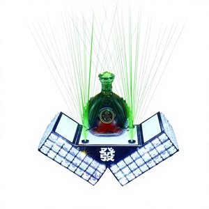 Exhibidor de Licores con Pedrería y Luces LED Láser para Clubes, Bares y Discotecas, para Presentación de Botellas de Vino y Champán, Servicio VIP - Product Image 6