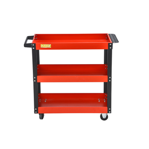Chariot à outils utilitaire de stockage à 3 plateaux avec roues Étagères de garage d'<span class=keywords><strong>atelier</strong></span> OEM personnalisables - Product Image 5