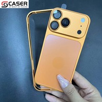 Película Metálica de Alta Calidad para iPhone 17pm, Actualización Instantánea, Cubierta Trasera con Flash, Compatible con iPhone Serie 12-18
