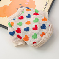 Fabricant de pulls brodés en polyester pour animaux de compagnie, vêtements tricotés pour chats et chiens pour Halloween et Noël avec service de conception OEM