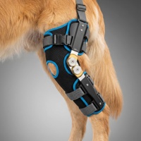 Zweiachsige ROM-Gelenkbandage für Hunde – ACL-Verletzungsunterstützung, postoperative Rehabilitation, Anti-Leck-Schutz für Hunde aller Größen