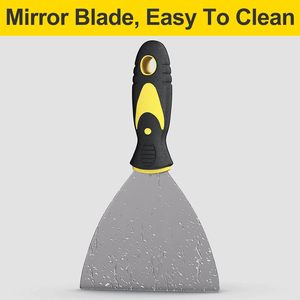 Industrial Putty Knife Trowel Scraper Spatula Cleaning Shovel Wall Caulking Small Plastering Trowel Painting Wall Tool Wood - Product Image 4