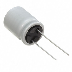 Condensadores Electrolíticos de Aluminio UBY2A271MHL1TN, Componentes Electrónicos Originales, 270 uF ±20% 100V, Montaje a Placa - Product Image 1