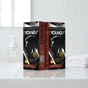 Tinte Permanente para el Cabello con Bajo Contenido de Amoníaco OEM |   Cobertura Total en Gris |   Muestra Gratuita Disponible - Product Image 2