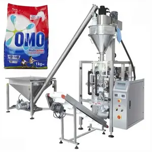 500g1kg 5kg washing powder/detergent powder vertical form fill and seal packaging machines