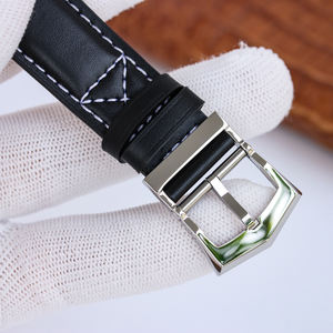 Montre pour événements formels, cadran lumineux multifonctionnel, mouvement automatique, bracelet en cuir véritable, résistante aux chocs - Product Image 6