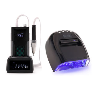 スマート45K RPMネイルドリルブラシレスモーターアルミ合金ボディHDクロック充電スタンドサロンと家庭用リバーシブル調整 - Product Image 6