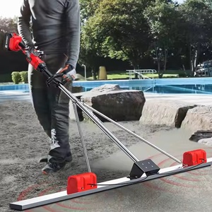 Niveleuse de route à double moteur 2,0 m avec batterie au lithium, règle vibrante et polisseuse, garantie 1 an, haute performance - Product Image 1