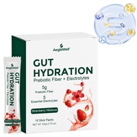 Poudre Hydratante Intestinale en Stick OEM ODM Marque Privée – Prébiotique, Fibres, Électrolytes – Complément Hydratant pour le Soutien Intestinal