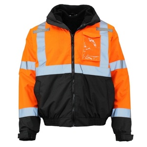 Chaqueta de Alta Visibilidad, Uniforme Reflectante, Ropa de Trabajo de Alta Visibilidad, Suministro de Fábrica - Product Image 3