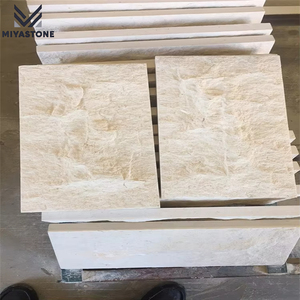 Revestimiento de Pared de Piedra Caliza Beige Popular con Acabado Pulido - Product Image 5