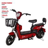 Sepeda Listrik Moped Jarak Jauh Pengisian Cepat 350w Model Jin Ying Sepeda Listrik Terbaik untuk Kota untuk Dewasa E BIKE