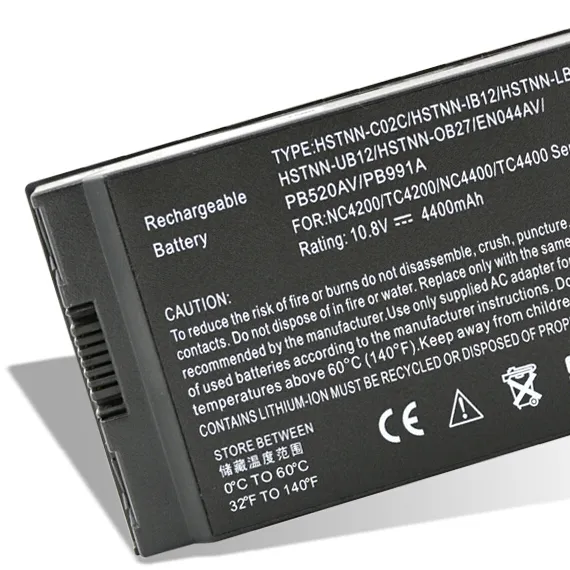 OEM manufacture Laptop Battery for Replacement for HP Compaq Business Notebook NC4400