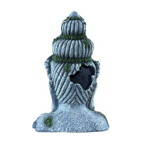 Statua di Buddha Decorativa per <span class=keywords><strong>Acquario</strong></span>, Ornamento per Vasche di Pesci Ornamentali e Terrari per Rettili, Statuetta di Buddha per Allevamento <span class=keywords><strong>Tartarughe</strong></span> - Product Image 3