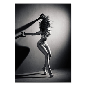 Home Room Decor HD Prints Sexy Woman Black White Picture Aesthetic Wall Art Mural Hanging Cuadros Painting - Product Image 4