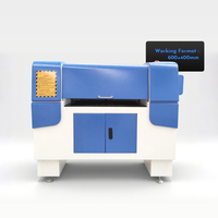 Machine de gravure laser automatique 80W, directement de l'usine, modèle 6040, pour la gravure de motifs sur pierre, marbre, acrylique, PVC, bois, prend en charge les graphiques BMP et AI