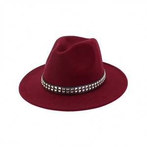 Sombreros Fedora de Fieltro de Lana Unisex X3079 con Cinta y Accesorios de Cuerda - Sombrero Casual para las Cuatro Estaciones - Product Image 6