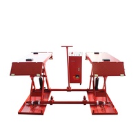 Chen Tuo CT606 Plateforme élévatrice à ciseaux hydraulique, petite cisaille, moteur 2,2 kW, hauteur de levage 1000 mm, capacité 3 tonnes, 380/220 V, pour voiture et moto