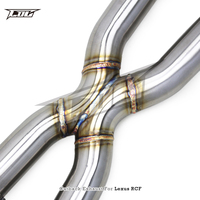 COC Valvetronic Catback tuyau d'échappement pour Lexus RC F/ 5.0L 2015-2021 acier inoxydable système d'échappement silencieux Auto pièces