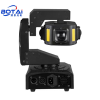 BOTAI Ultra-Compact LED Moving Head Pro RGBW + White Follow Spot Lights Laser Beam Strobe Hybrid DMX512 Wireless Control
