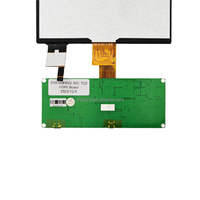 Écran LCD TFT haute luminosité 7 pouces 1024x600 1000 nits LVDS 40 broches, module d'affichage 7 pouces IPS, carte pilote d'écran tactile en option