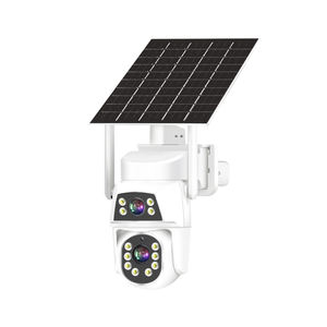 Cámara PTZ 4G de Doble Lente con Grabación AOV 24/7, 6MP 3K Full HD, Audio Bidireccional, Red Inalámbrica Solar, Seguimiento Humano, Aplicación CamHipro - Product Image 1