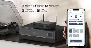 BP50เครื่องขยายเสียง RX TX ARC พร้อมระบบ ES9023P <span class=keywords><strong>DAC</strong></span> คุณภาพสูงสำหรับใช้ในบ้าน - Product Image 6