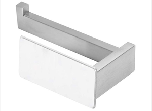 2024 LongstarNo Punch, toallero de papel higiénico, portarrollos de cocina para baño, toallero de papel de acero inoxidable - Product Image 6