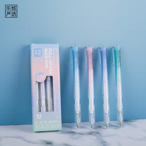 Gel Pen Cute Candy Solid Gradient Gummi Gel Pen Student 0,5mm Creative Black Ink Gel Pen - Product Image 1