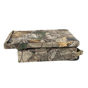 Coussin de siège camouflage personnalisé rectangulaire résistant à l'eau pour camping, chasse, pêche, chaise de plein air, 100% polyester séché - Product Image 3
