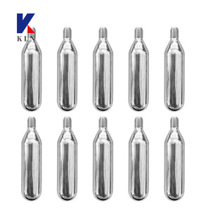 Cylindre de <span class=keywords><strong>CO2</strong></span> professionnel en acier 16G, <span class=keywords><strong>cartouche</strong></span> double <span class=keywords><strong>pour</strong></span> gonflage de pneus, 60 bars, <span class=keywords><strong>pour</strong></span> VTT, cyclisme sur <span class=keywords><strong>route</strong></span> et sports - Product Image 1
