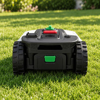 Tondeuse à gazon électrique robot avec largeur de coupe de 180mm pour coupe d'herbe jardin domestique et entretien pelouse résid