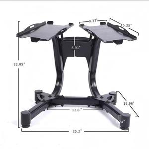 Mancuernas Ajustables Económicas <span class=keywords><strong>de</strong></span> 24kg, 36kg, 40kg para Levantamiento <span class=keywords><strong>de</strong></span> Pesas, Set <span class=keywords><strong>de</strong></span> Gimnasio con Incrementos <span class=keywords><strong>de</strong></span> 2kg, 32kg con Soporte, 36kg, 2kg, 40 Lbs - Product Image 1