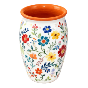 Tradicional hecho a mano de cerámica de barro mexicano arcilla roja auténtico Cantarito De Barro Fiesta Jarritos Mexicanos - Product Image 4