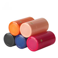 Capsules thermorétractables en PVC à prix compétitif, couleur personnalisable, pour bouteilles de vin mousseux, avec joint d'étanchéité hermétique