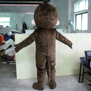 Costume de Mascotte Singe Mignon Personnalisé Style Anime en Peluche pour Événements, Fêtes et Promotions – Taille Adulte Disponible - Product Image 2