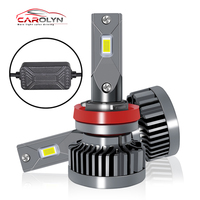Bombillas de faro Led para coche, luces de haz Alto y Bajo, H4, H7, H11, H4, iluminación para Moto