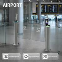 Porte rapide verticale KMS, gain de place, contrôle d'accès par carte IC, zone sécurisée pour le personnel, certifiée CE RoHS pour les cliniques privées