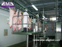 Système de rail de ligne d'abattage de porcs, convoyeur de carcasses pour l'abattage et le traitement des porcs