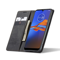 CaseMe-funda con tapa para Motorola E6 Plus E4 Plus Z2 Force, funda magnética con soporte para Sony XZ2-Compact XP XZ, BILLETERA, funda de TPU